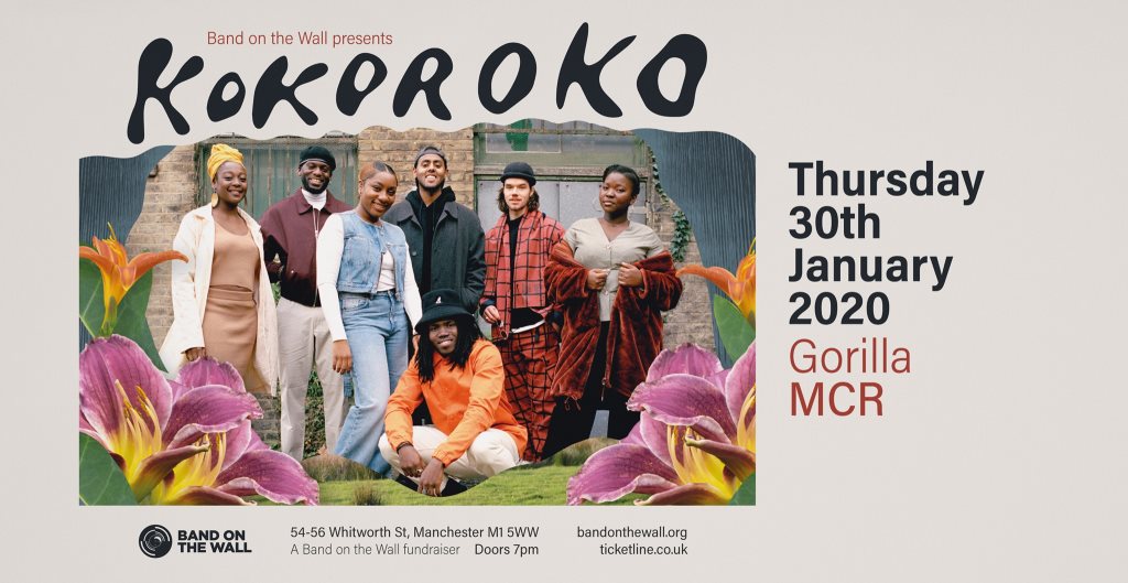 Kokoroko at Gorilla, Manchester